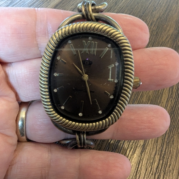 Premier Designs Gold and Brown Bracelet - Picture 4 of 7